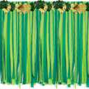 Hoteam 48 Pcs Jungle Party Decoration Safari Jungle Classroom Door Decor Vacation Bible School Decoration Safari Leaf Classroom Bulletin Board Hanging Banner Decor for Chalkboard Church Birthday Party