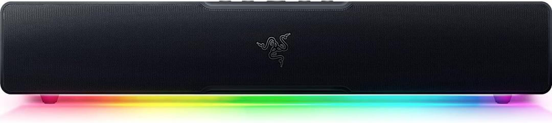 Razer Leviathan V2 X PC Soundbar with Full-Range Drivers - Compact Design - Chroma RGB - USB Type C Power and Audio Delivery - Bluetooth 5.0 - for PC, Laptop, Smartphones, Tablets & Nintendo Switch
