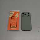 Vooii Magnetic for iPhone 17 Pro Max Case, Compatible with Magsafe (Premium Liquid Silicone) (Integrated Camera Control Button) Full Body Protective Anti-Scratch Microfiber Lining, Calke Green