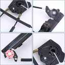 66944900 Front Left Driver Side Power Window Regulator Compatible for Maserati Quattroporte M139 2003 2004 2005 2006 2007 2008 2009 2010 2011 2012 2013, 84934200 Power Window Regulator