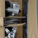 Lawn Mower 42 inch Deck Rebuild Kit for 2 Spindles 618-04456 918-04456 918-04461A, 2 Flat Pulleys, 2 Idlers, 2 Blades, 1 Belt