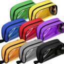 Oudain 8 Pcs First Aid Bag Empty 8 Colors First Aid Pouches Portable Medical Bag with Zipper and Transparent Window Medical Organizer Kit Accessory for Home Outdoor Travel Supplies