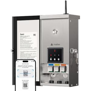 DEWENWILS 300W Matter Smart Low Voltage Landscape Transformer with 3 Independent Outputs, 120V AC to 12V/14V AC, Works with Apple Home, Alexa & Google Home,2.4GHz Wi-Fi only for Landscape Lighting