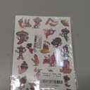 Horse New Year Temporary Tattoos - 200+ Chinese Spring Festival Decorations Supplies, Lunar New Year Party Favors Fake Tattoo for Family Kids (8 sheets)