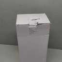 Table Standing Rectangular Vanity Makeup Mirror with 3X Magnification, High Adjustable, Made of 304 Stainless Steel, for Hotel Bathroom Polished Chrome