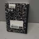 Marble Composition Notebook, 5-Pack Bulk Composition Notebooks Wide Ruled, 100 Sheets (200 Pages) 7-1/2" x 9-3/4" Marble Notebooks Wide Ruled, Classroom Must Haves-School Supplies College.