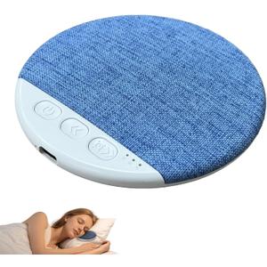 Bluetooth Pillow Speaker for Sleeping, Under Pillow Speaker with White Noise & Timer, Private Sleep Aid Headphone Alternative for Couples, Adults, Kids - No Disturb to Partner