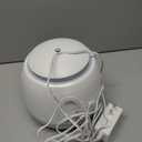 Aromatherapy Diffuser & White Noise Machine Combines 10 Relaxing Sounds,7 Color LED Light,5 Level Volumn,2 Level Warm Night-light,3 Timer, Mist and Waterless Auto Shutoff for Better Sleep,Work (White)