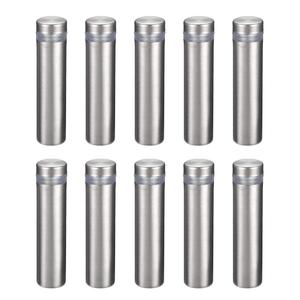 uxcell 1/2 Dia x 2"(12x50mm) Standoff Screws Wall Mount Sign Holders Acrylic Glass Nails 10pcs