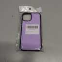 for Magsafe Magnetic case for iPhone 11 Leather case magsafe Compatible Wireless Charging-Purple