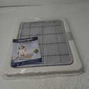 Smart Paws 3 Sizes Small Puppy Dog Toilet,Poodles Training Tray,Yorkie Pet Pads Holder (21.65x17.71 Inch (Pack of 1))