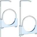 2 Pcs Universal Exhaust Clamp with Hanger,Heavy-Duty Steel for Exhaust Pipes,Car & Truck Muffler Systems(3.5 inches)