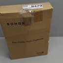 Pen Organizer for Desk, Multi-Functional Desk Organizer, Wall Mount Pen Holder with Drawer for School, Office, Home, Art Supplies, Black (Large)