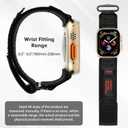 3 x Nylon Apple Watch Bands For Men Para Apple Watch 42mm 44mm 45mm 46mm 49mm,Series11/10/9/8/7/6/5/4/3/2/1/Ultra2/3,Sport Loop Band Comfortable Braided Stretchy,Velcro Tactical Braided Generation Mens (Black)