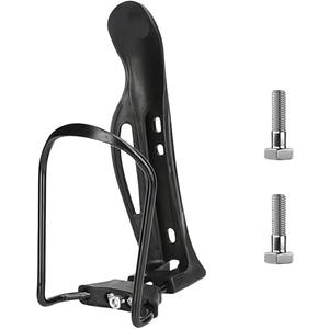Inscool Bike Water Bottle Cage, Universal Beverage Holder Bike Accessory with Screw Tool, Durable Ultra Lightweight Plastic for Bikes, Bike, Road/Mountain Bike 2, 2PCS