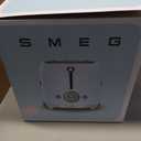 SMEG 2 Slice Toaster with 6 Presets and Defrost Function and Removable Crumb Tray TSF01PKUS, Pink