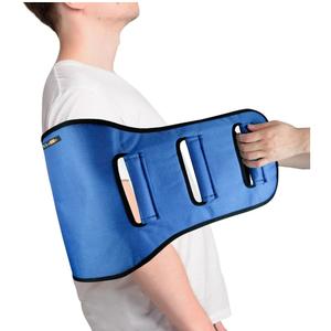 Transfer Belt Transfer Sling for Nursing Patients, Standing & Supports & Transfer Aids for Elderly, Gait Belt for Patient Care, Transfer Belt for Bedridden Patient (Blue)
