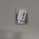 32 Pack Zipper Pull Replacement Kit Universal Detachable Zipper Pulls Tabs Zippers Pull Replacement Luggage Zippers Pulls for Backpacks Purses Jackets Boot Coat Clothing Pants, Black Silver