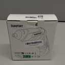 Durofort Pink Cordless Electric Screwdriver Set, 3.7V Rechargeable Small Electric Drill with 25pcs Driver Bit Set, Power 3Nm Screw with 2 Position Handle, Flexible Shaft LED Light for Women