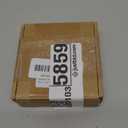 Solid Brass Caster Wheel,25mm Antique Style Casters,Moving Caster Wheels,360 Swivel Caster,Vintage Rubber Castors for Furniture,150kg Load Capacity,4 Pcs