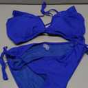 Blooming Jelly Bikini Sets for Women 2 Piece String Cheeky Swimsuits Curvy Cutout Bathing Suit 2026 XL, Royal Blue