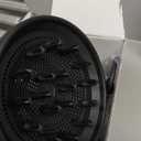 Slopehill Professional Ionic Hair Dryer, Powerful 1800W Fast Drying Low Noise Blow Dryer with 2 Concentrator Nozzle 1 Diffuser Attachments for Home Salon Travel (Black)