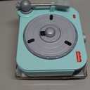 Fisher-Price Musical Toy Deluxe Rockin’ Record Player Pretend Turntable with 6 Albums for Preschool Play Plus Bonus Exclusive Holiday Album Kids Ages 3+ Years 