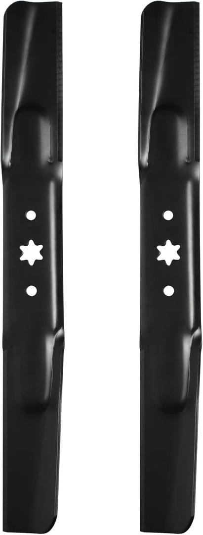 942-04244A Lawn Mower High Lift Blades for Cub Cadet XT1 XT2 LTX1045 LTX1046 Craftsman T240 LT2000 46" Mower Tractor - Replaces 942-04244 742-04244 942-04290 742-04290 - 2 Pack