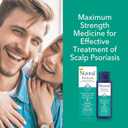 Nizoral Psoriasis Shampoo & Conditioner, 11 Oz, Gentle Scalp Treatment, Relieves Itching and Flaking, Redness and Scaling Effective Scalp Psoriasis Shampoo with Salicylic Acid and Tea Tree Oil, BBD 10/2027