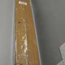 Suclain 8 Psc Clip on Dust Mop Handle with Chuck 51.18 Inch Stainless Steel Flexible Maneuvering Mop Stick Replacement for Home Restaurant Kitchen Office Bathroom Wood Laminate Tile Floor Cleaning