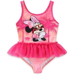 Disney Minnie Mouse Princess Girls UPF 50+ One Piece Bathing Suit for Toddler and Big Kids. 6