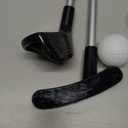 Dyienocs Kids Golf Set with 3 Clubs, 6 Practice Balls, Putting Cups and Flag Poles, Golf Training Kit-Only Right Hand