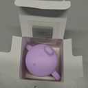 6 Months+ Sippy Cups with Handles,Small Silicone Sippy Cups Leak Proof 5oz,No Spill Sippy cups for Toddlers (Soft Lilac) (Purple)