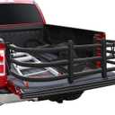 Truck Bed Extender,PickupTailgate Expansion,Fit for Ford F150 7+Titan 7+Sierra 3+Ram 1500/2500/3500,Compatible with All Rails,L55-62" x D24 x H18(Includes Mounting Bracket) Aluminium