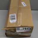 Toovip 100 Pack 8x4.75x10 Inch Medium Light Pink Kraft Paper Bags with Handles Bulk, Gift Wrap Bags for Favors Grocery Retail Party Birthday Shopping Business Goody Craft Merchandise Take Out Sacks