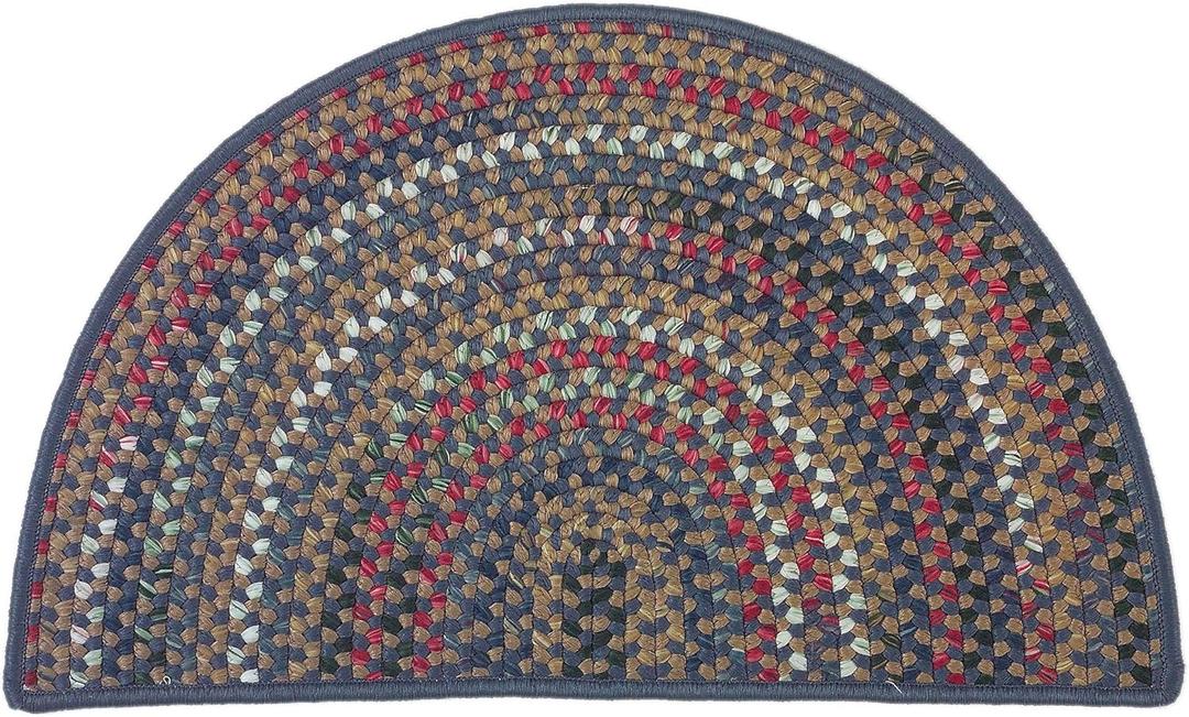 Colonial Mills Wayland Slice, 18"X30", Blue