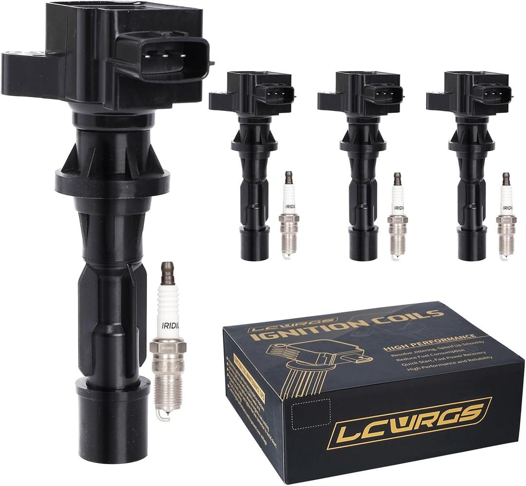 UF540 Ignition Coil Packs & Spark Plugs for 2006-2013 Mazda
for 2.0L 2.3L 2006 2007 2008 2009 2010 2011 2012 2013 Mazda 3 CX-7 CX7 Mazda 6 Mazda3 Mazda6 Coils and Spark Plugs , Set of 4