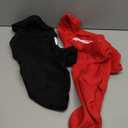 Rypet 2 Packs Basic Dog Hoodie Pet Clothes Sweater with Hat, Casual Sports Hoodie Sweatshirt for Medium Large Dogs (3XL(Chest: 22.0", Back: 15.7"))