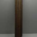 LazBlinds No Tools No Drill Cordless Bamboo Roman Shades, Privacy Window Treatment, Roll Up Bamboo Blinds for Windows 33'' W x 64'' H, Driftwood