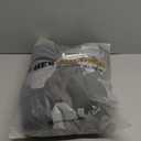 FREE SOLDIER Men's Waterproof Snow Insulated Pants Winter Skiing Snowboarding Pants with Zipper Pockets (Medium(34-36)/32L, Black)