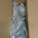 Stargarden Bird Bath, Metal Bird Baths, 12.7“Dia Peacock Pattern Outdoor Bird Bath with Stake, Decorative Hummingbird Birdbaths for Outdoors, Garden Decor