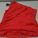 PRETTYGARDEN Womens Sleeveless One Shoulder Tank Top Ruched Slim Fit Shirts Basic Crop Y2k Tops 2026 Spring Fashion Clothing S