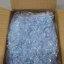 Tisspoms 1LB Crinkle Cut Paper Shred Filler, Paper Shreds for Basket Fillers, Birthday, Gift Wrapping, Anniversary, Wedding, Halloween, Thanksgiving, Christmas Gift Decor Party Filler (Sky Blue)