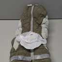 SUNFURA Full Body Dog Coat - Warm Fleece Jacket for Medium Dogs, Turtleneck Winter Coats with Harness, Reflective Dog Snowsuit Windproof Puffer Jackets with Legs for Boston Terrier, Black M