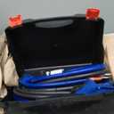 EXTRESPO 2/0 Gauge 30 FT Heavy Duty Jumper Cables, 1500Amp Quick Connect Booster Cables for 12V & 24V Cars, SUVs and Trucks, Kit with Carry Case, Gloves, Brushes