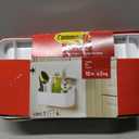 Command 10 Lb Large Organizing Caddy with 4 Strips, 9.91" x 3.38" x 5.15", Heavyweight Damage-Free Hanging for Organizing Cleaning Supplies, Closet, and Pantry