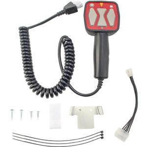 for Western 56462 Snowplow Handheld Controller Compatible with Fisher 9400 8292 Straight Blade Plows SAM 1306902 6 Pin Plow Hand Held Control Switch