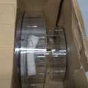 Taiuloo 360 Rotating Makeup Organizer, Clear Acrylic Lazy Susan Cosmetic Storage Turntable for Skincare, Perfume & Lipstick, Round Spinning Tray with Brush Holder for Vanity, Bathroom (8 Compartments)