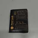 Home Security Door Lock Door Reinforcement Lock Door Locks for Kids Safety Flip Door Lock Latch Childproof Night Lock Door Security Front Door Child Safety Lock High Security Locks for Doors Inside (Black)