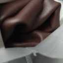 SearchI Waterproof PU Leather Dining Chair Covers Set of 4, Stretch Oilproof Parsons Chair Slipcovers Removable Washable Kitchen Chair Protector for Dining Room (Brown)